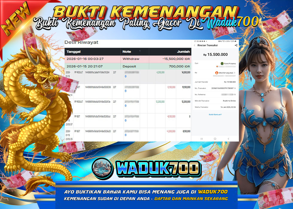 BUKTI JACKPOT LIVE CASINO BACARAT TERPERCAYA DI INDONESIA TGL 16-01-2026